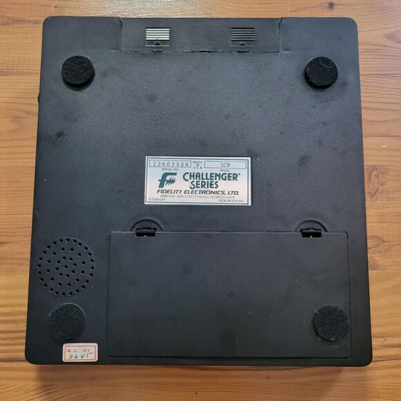 Chessboard Electronic Fidelity Sensory Chess Challenger 9 Vintage - Picture 13 of 16